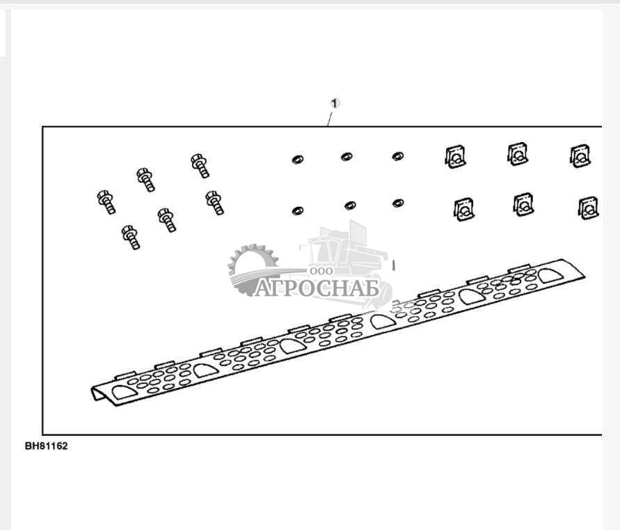 Attachment, Perforated Filler Plates 